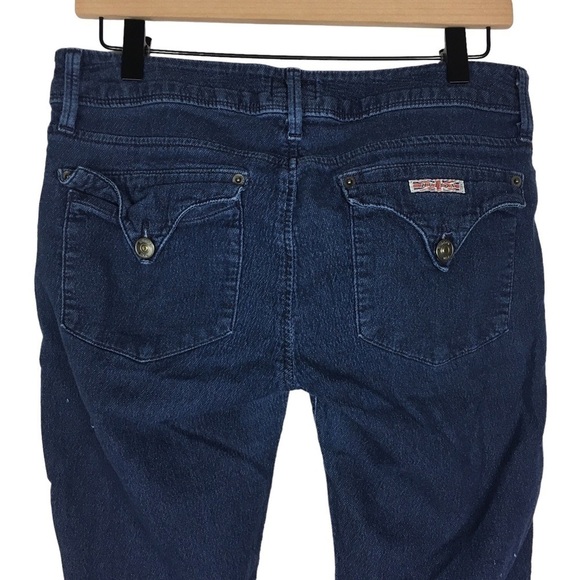 HUDSON Jeans Collin Flap Pocket Skinny Slim Fit Stretch Dark Wash Denim Size 29 - Picture 5 of 13